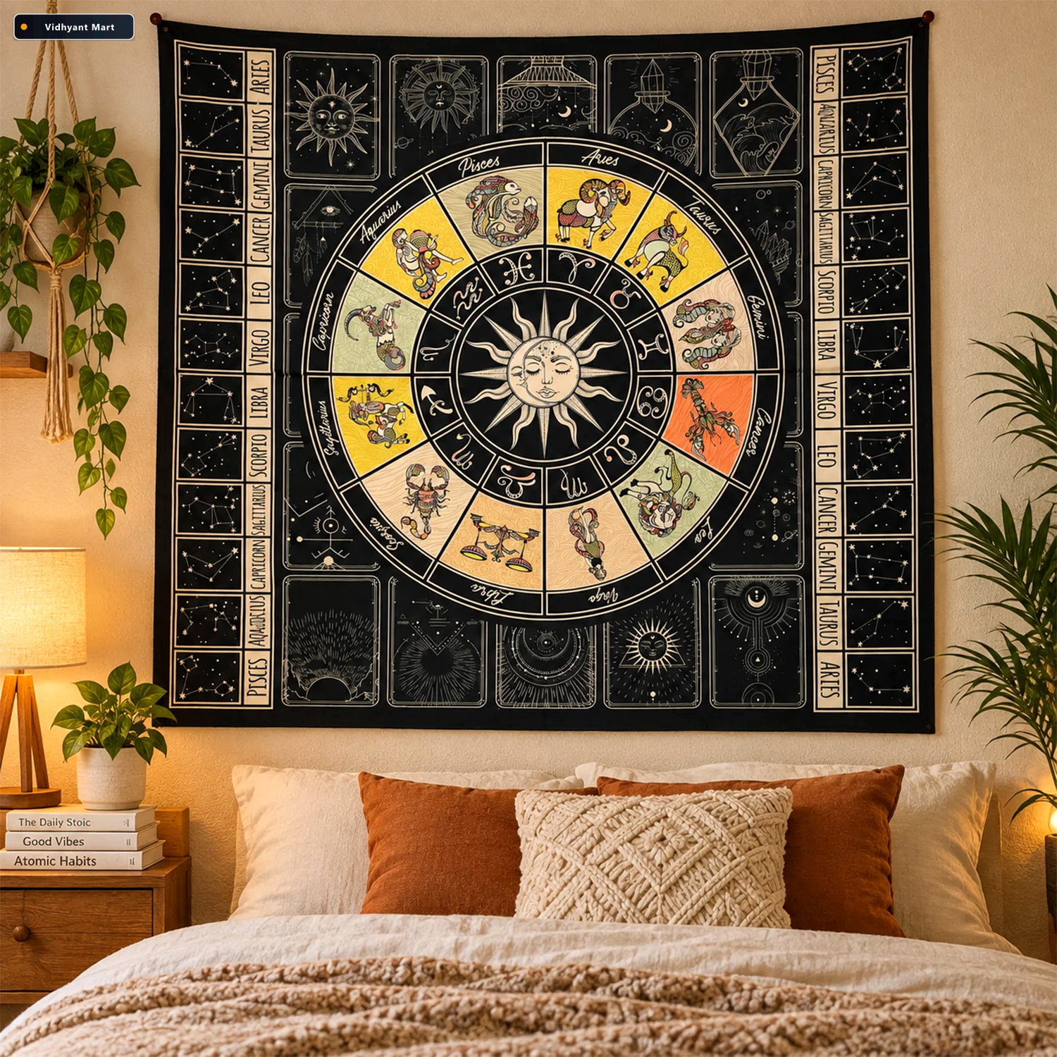 Vidhyant Mart Mandala Wall Hanging Tapestry For Bedroom And Livi 2