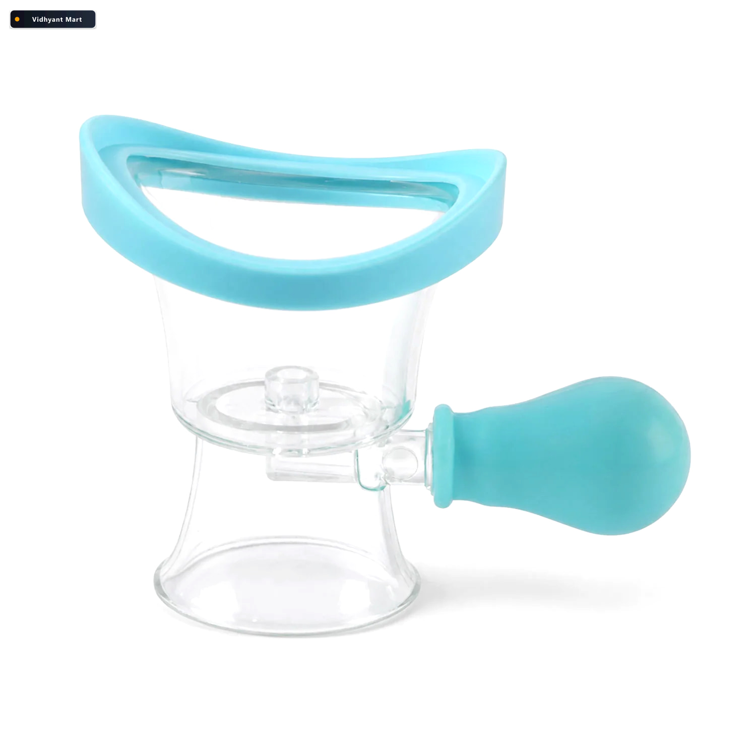 Vidhyant Mart Manual Air Pressure Eye Cleaning Cup With Soft Sea 4