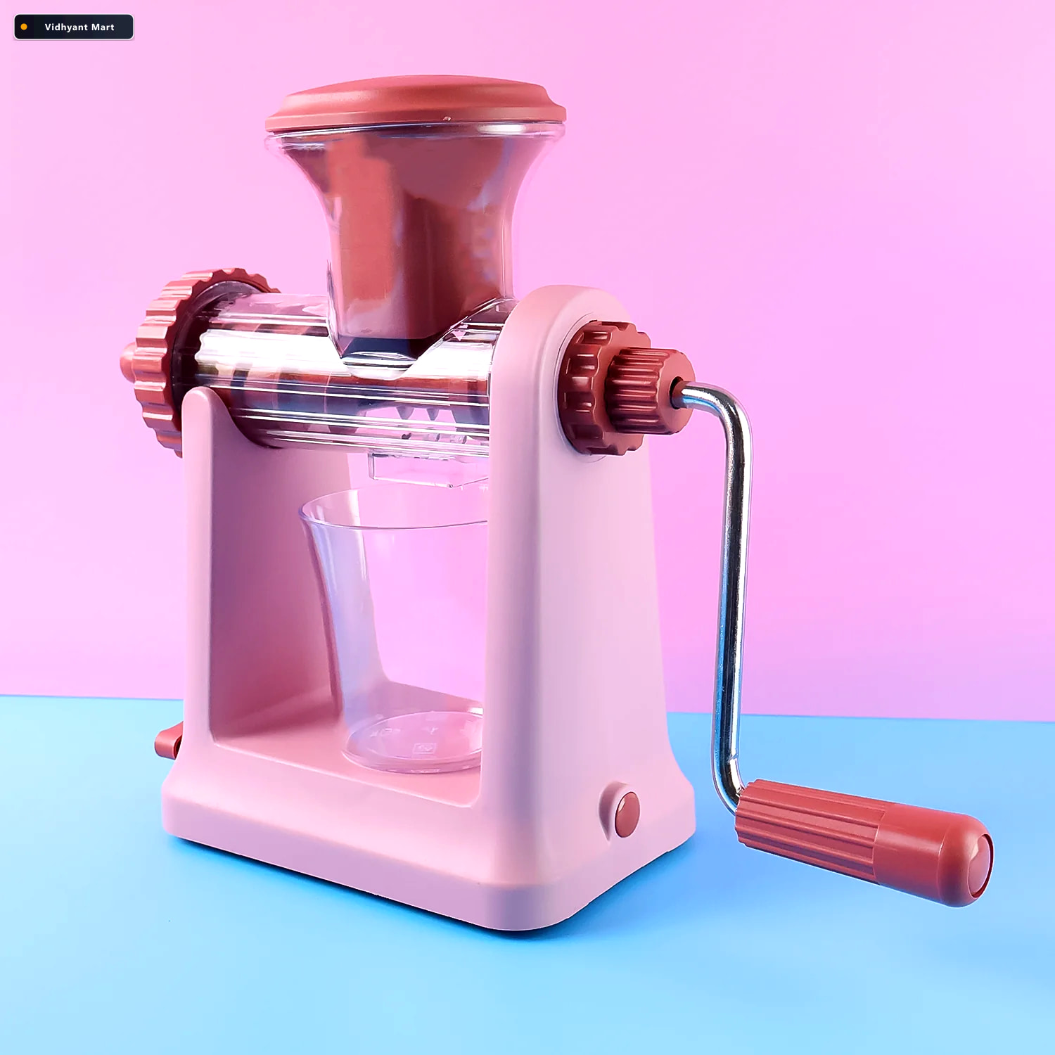 Vidhyant Mart Manual Juicer With Vacuum Lock Base Efficient Frui 4