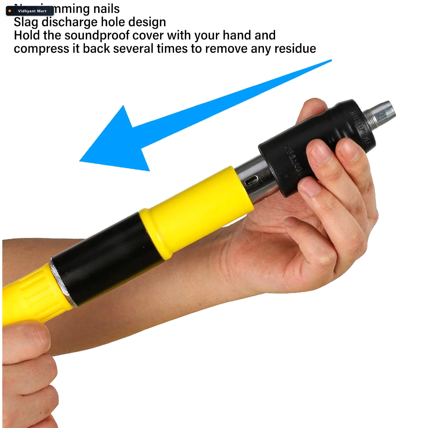 Vidhyant Mart Manual Wall Fastening Nail Gun Tool For Wood And C 2