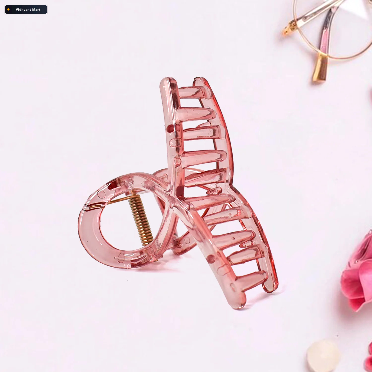 Vidhyant Mart Matte Plastic Hair Clamp Durable Firm Grip For All 1