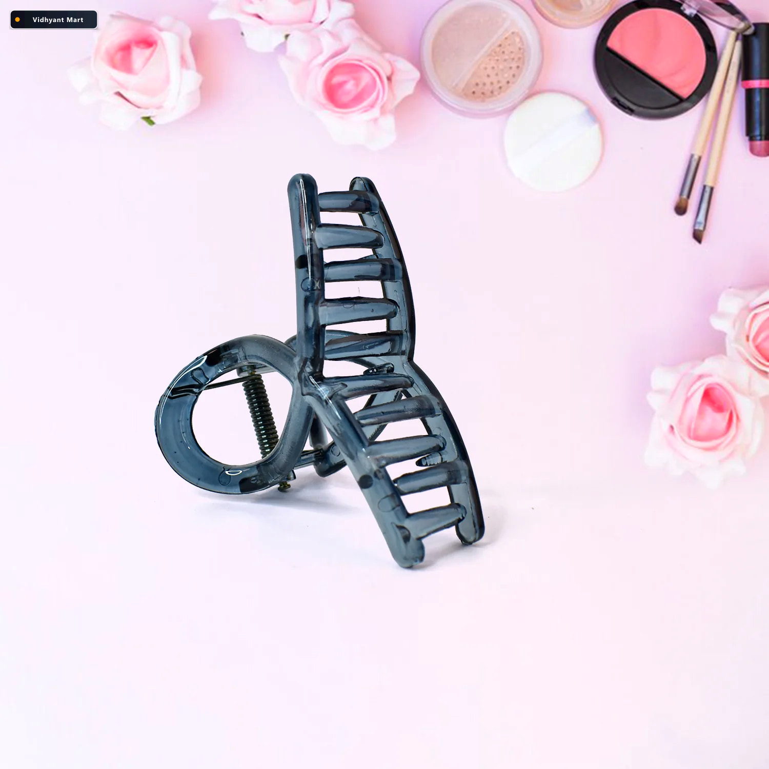 Vidhyant Mart Matte Plastic Hair Clamp Durable Firm Grip For All 2