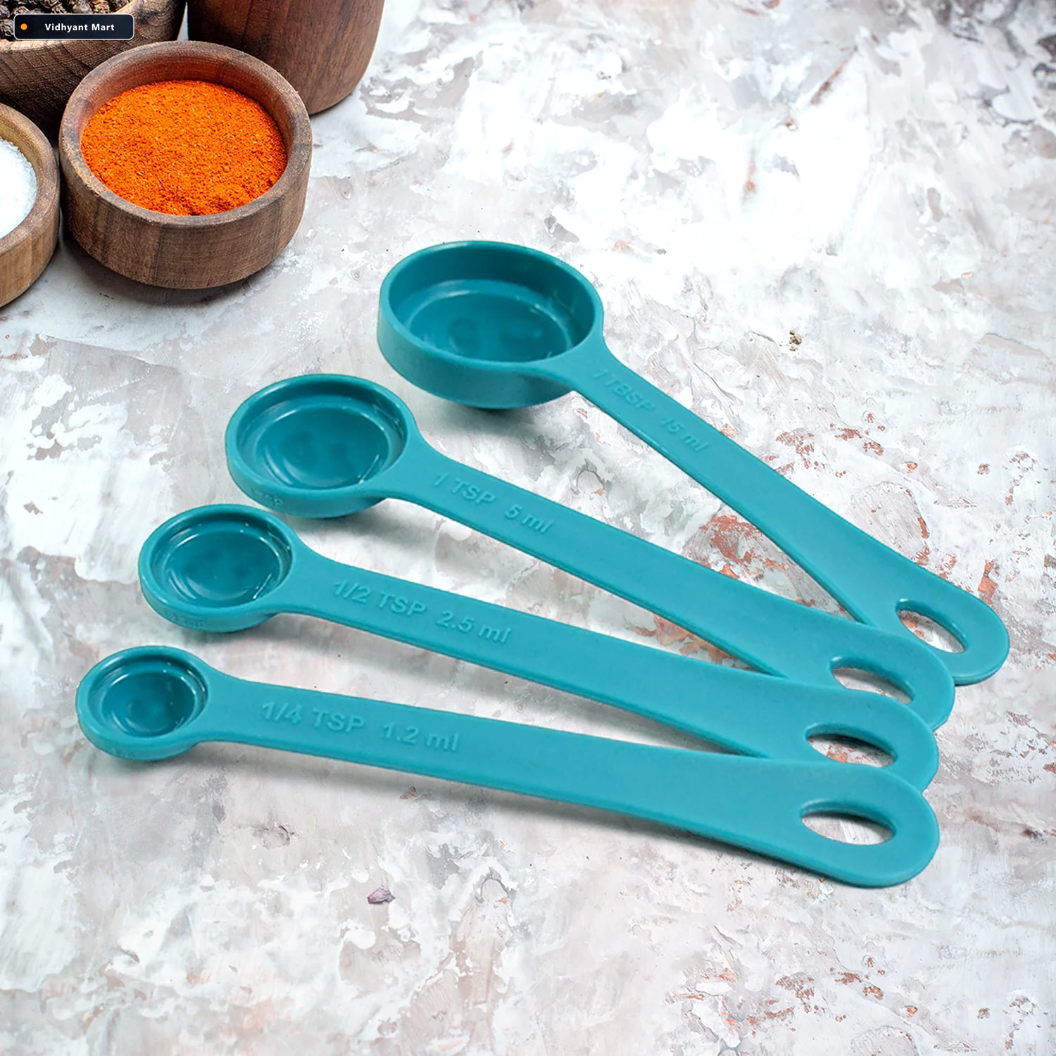 Vidhyant Mart Measuring Spoons Set 3