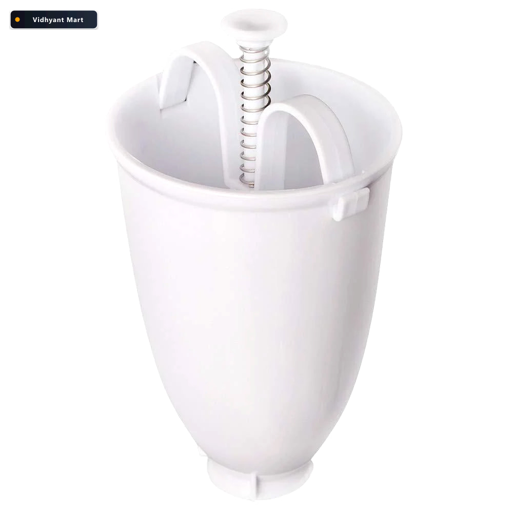 Vidhyant Mart Medu Vada Maker Plastic Donut Vada Dispenser Bake 3