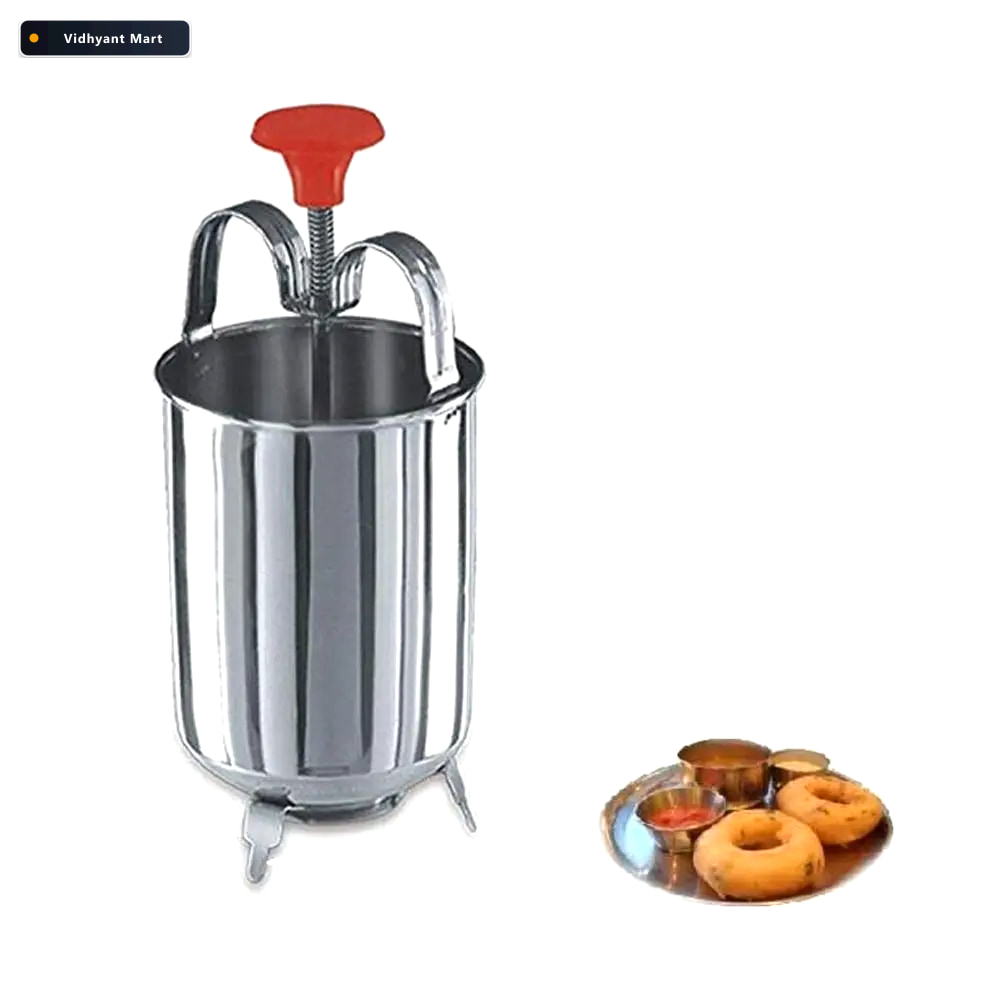 Vidhyant Mart Medu Vada Maker Stainless Steel For Crispy Vadas D 2
