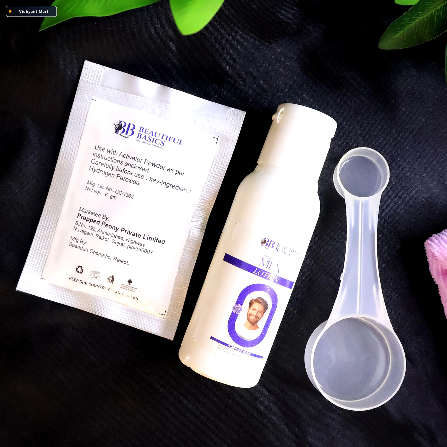 Vidhyant Mart Mens Skin Brightening Bleach Cream Kit Quick Natur 2