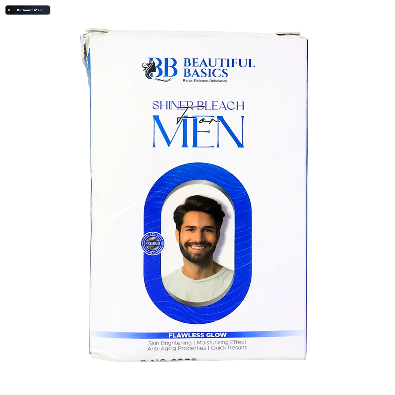 Vidhyant Mart Mens Skin Brightening Bleach Cream Kit Quick Natur 4
