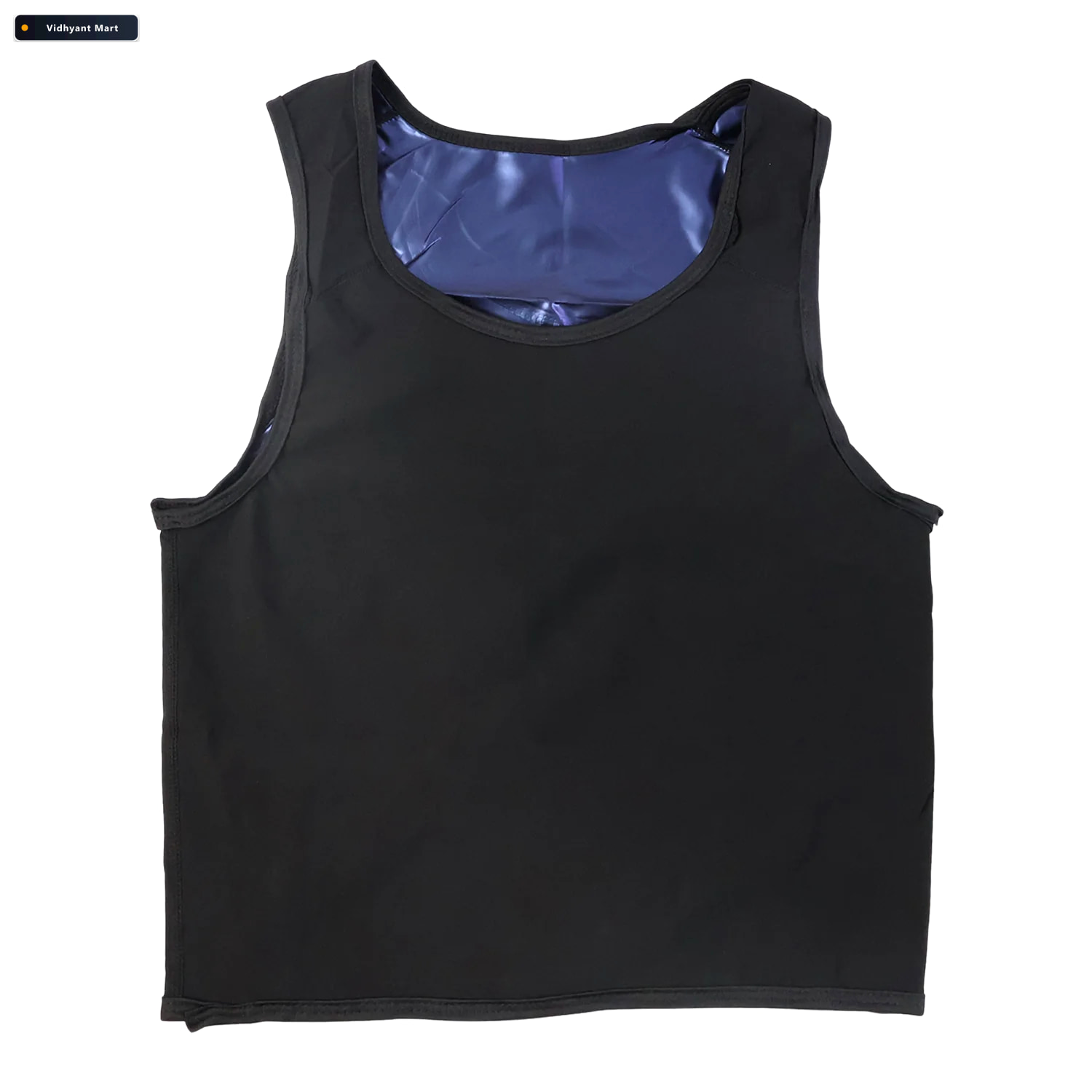 Vidhyant Mart Mens Sweat Shaper Tank Top Slim Fit Neoprene Vest 4