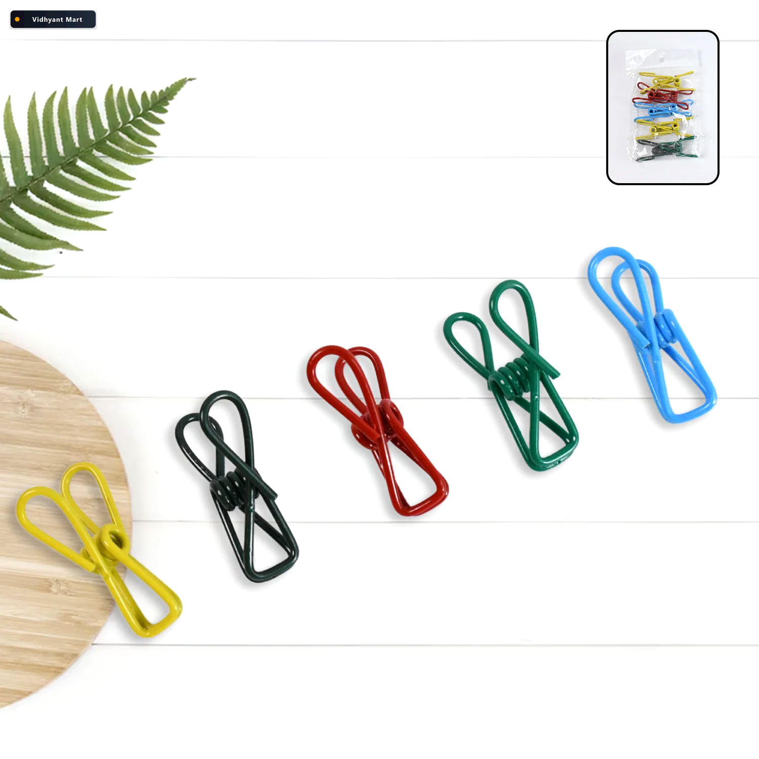 Vidhyant Mart Metal Clothes Pins Clips Durable Multi Function Se 2