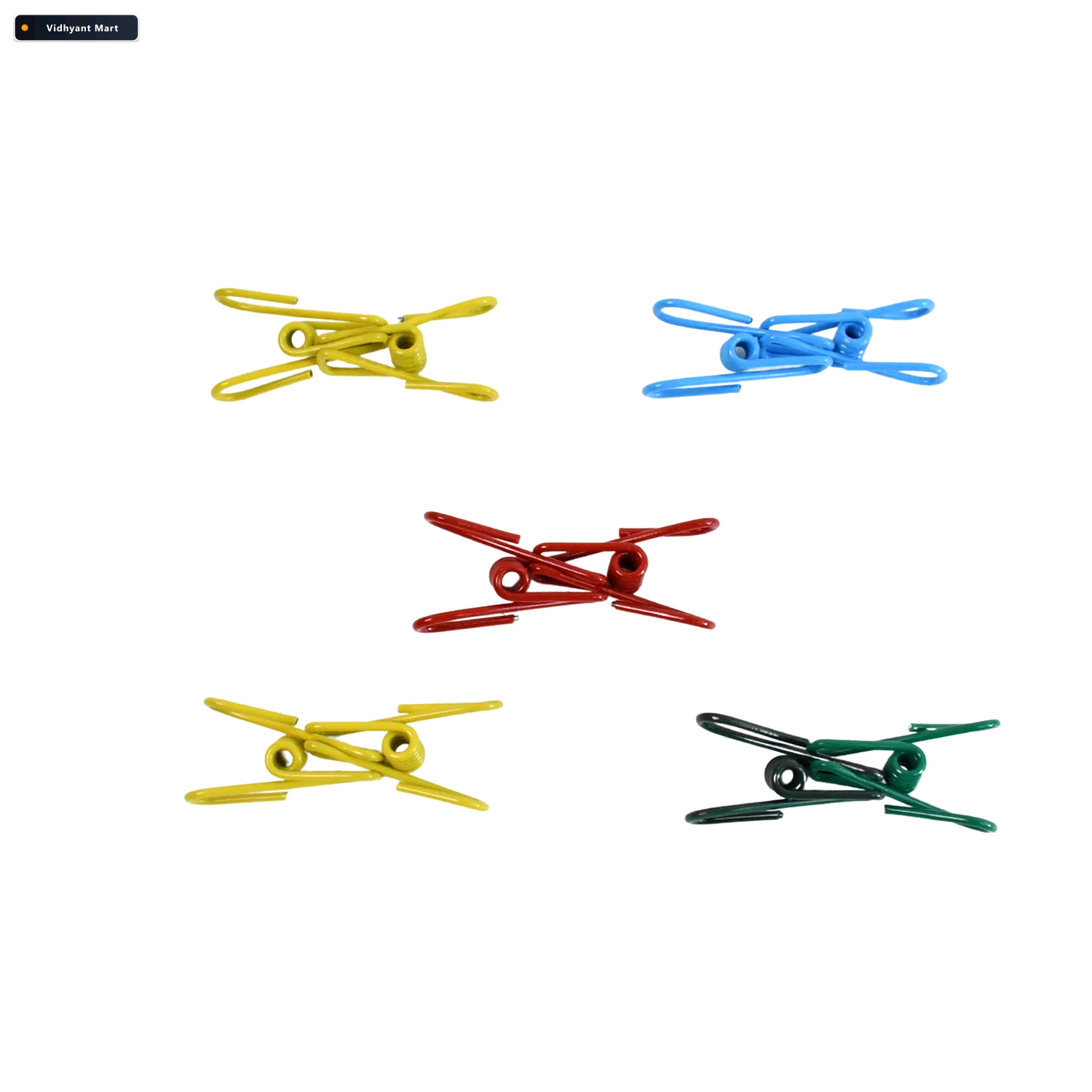 Vidhyant Mart Metal Clothes Pins Clips Durable Multi Function Se 4