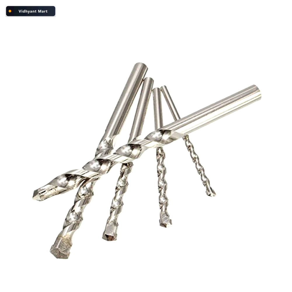 Vidhyant Mart Metal Drill Bit Set 5 Piece Carbide Tips Multicolo 4