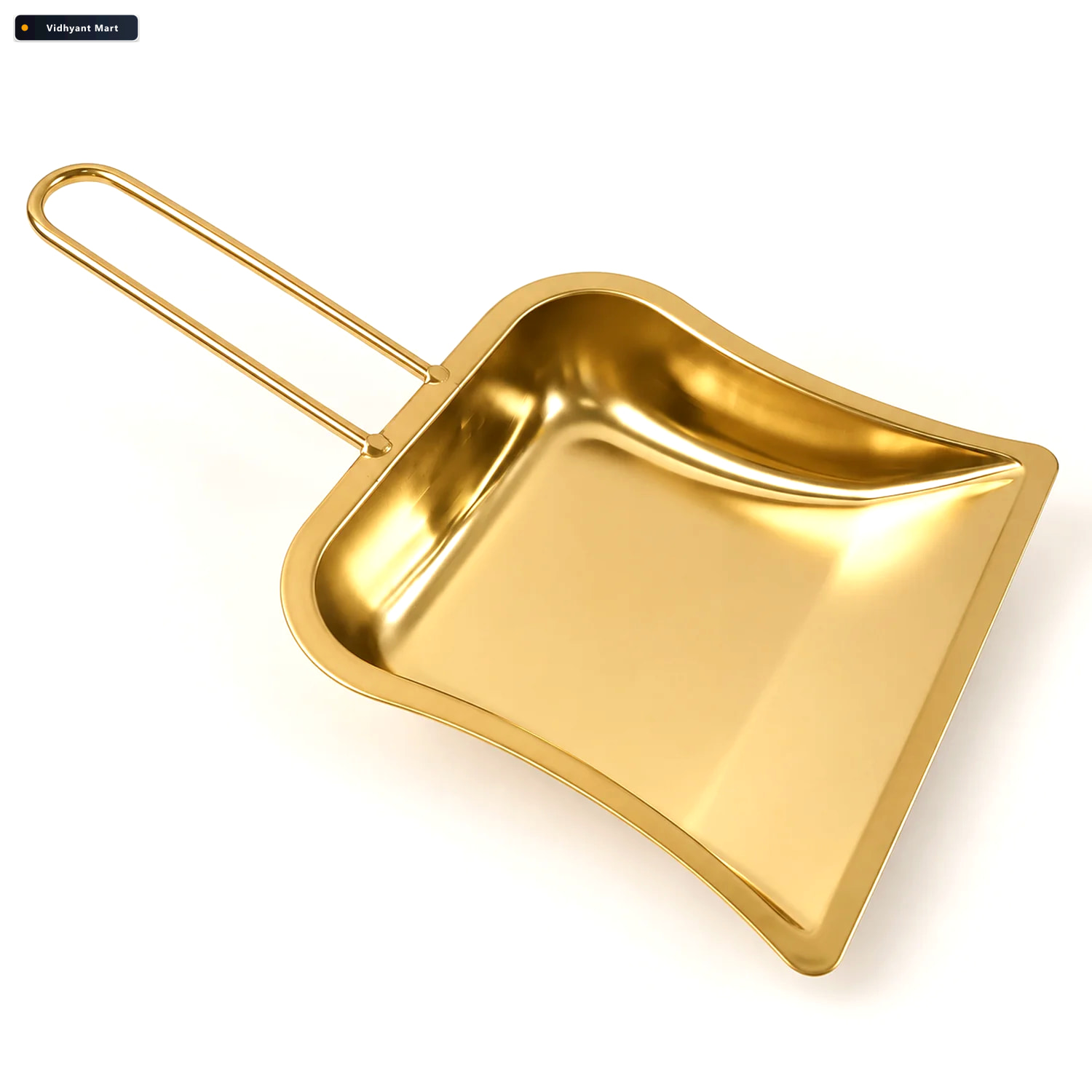 Vidhyant Mart Metal Dustpan With Loop Handle For Everyday Floor 4