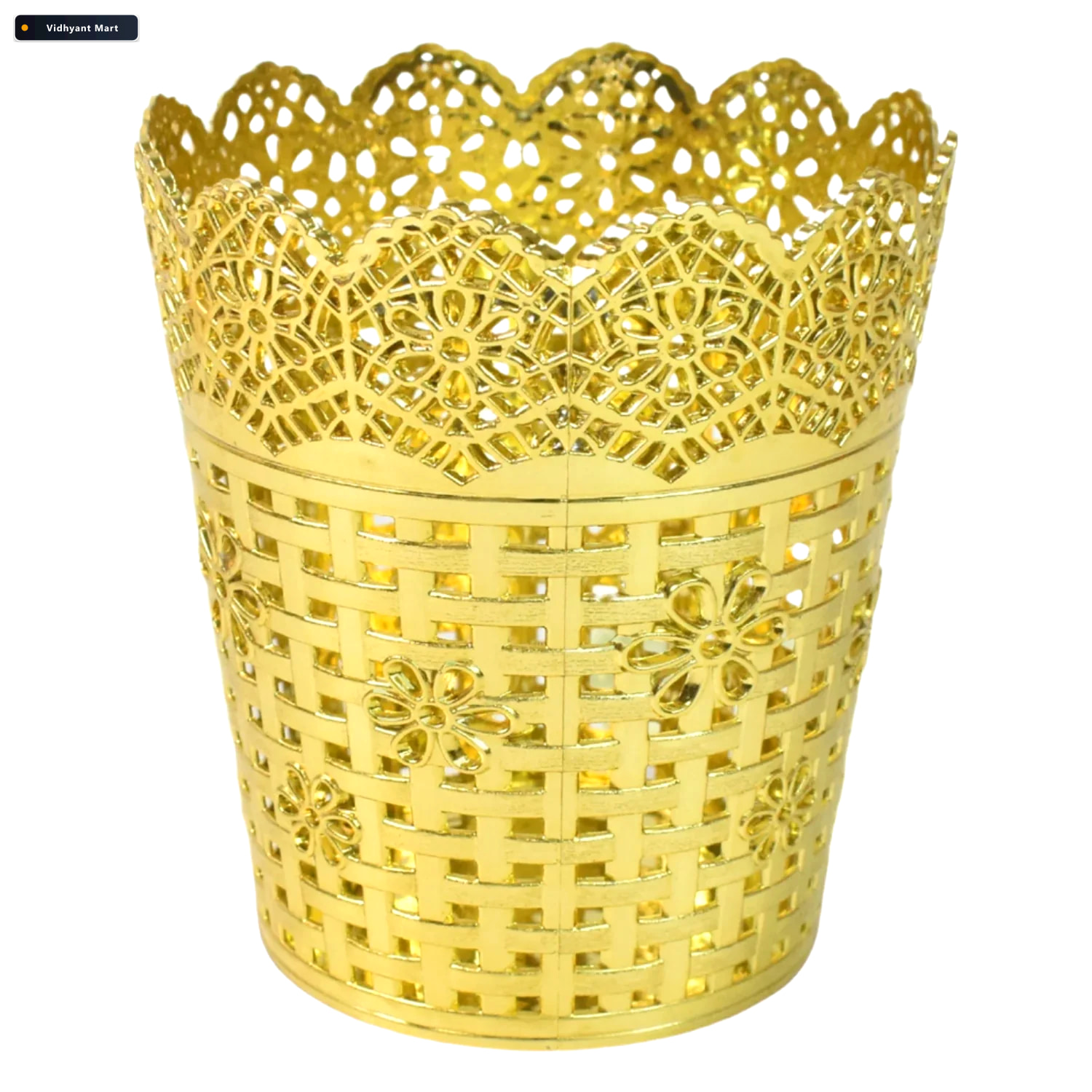 Vidhyant Mart Metal Mesh Pen Holder Durable Office Desk Organize 3