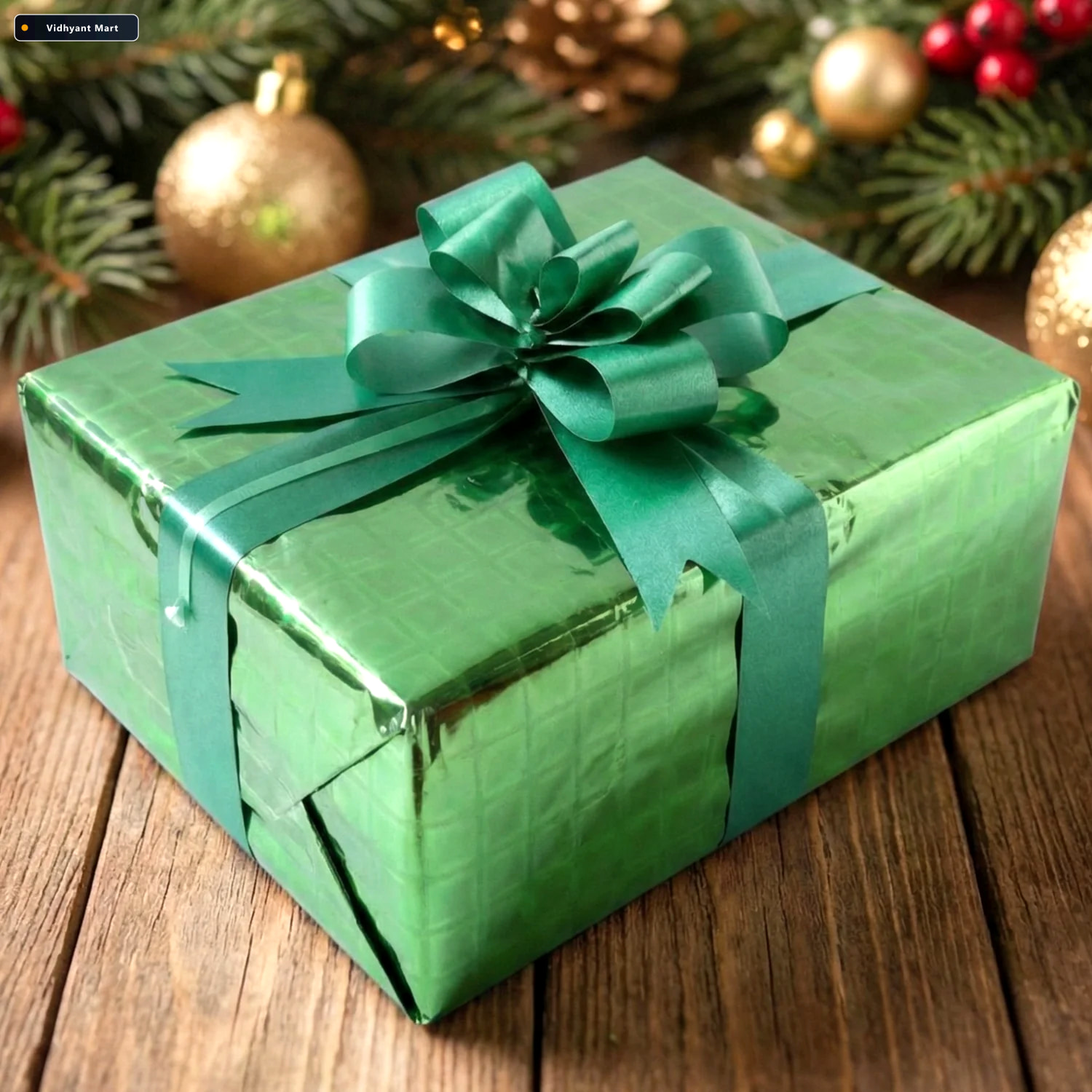 Vidhyant Mart Metallic Gift Wrapping Paper Sheets 45 Tear Resist 1