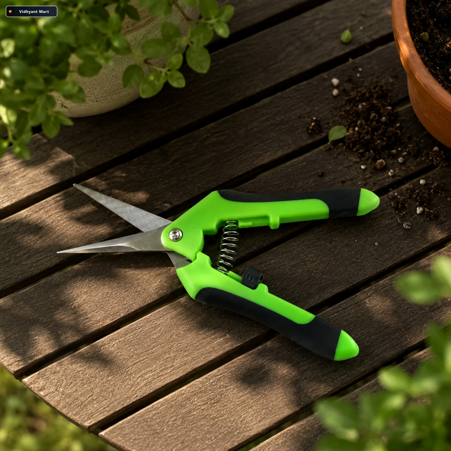 Vidhyant Mart Micro Garden Snip Ultra Sharp Pruning Scissors For 3