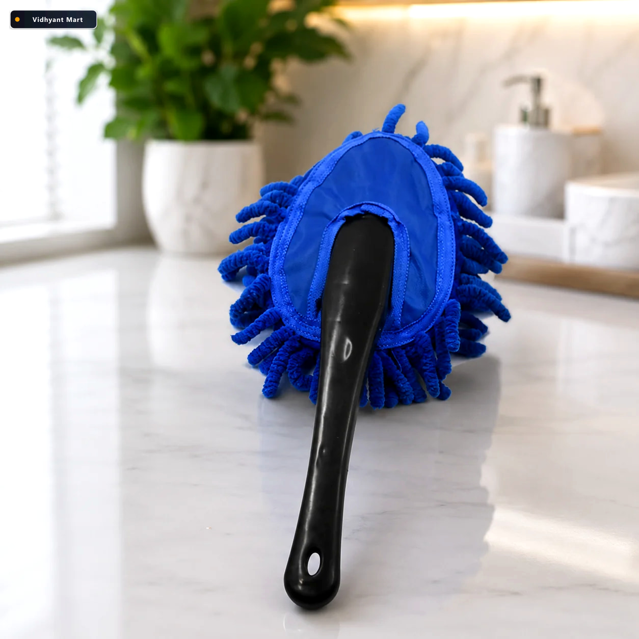 Vidhyant Mart Microfiber Car Wash Brush Streak Free Cleaning Vel 1