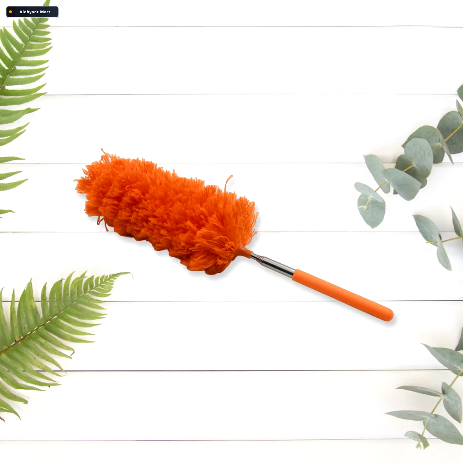 Vidhyant Mart Microfiber Duster Extendable Washable Cleaning Too 3