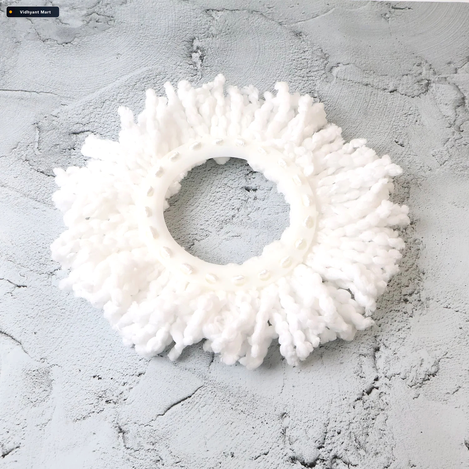 Vidhyant Mart Microfiber Spin Mop Refill Head Durable 360 Rotati 3