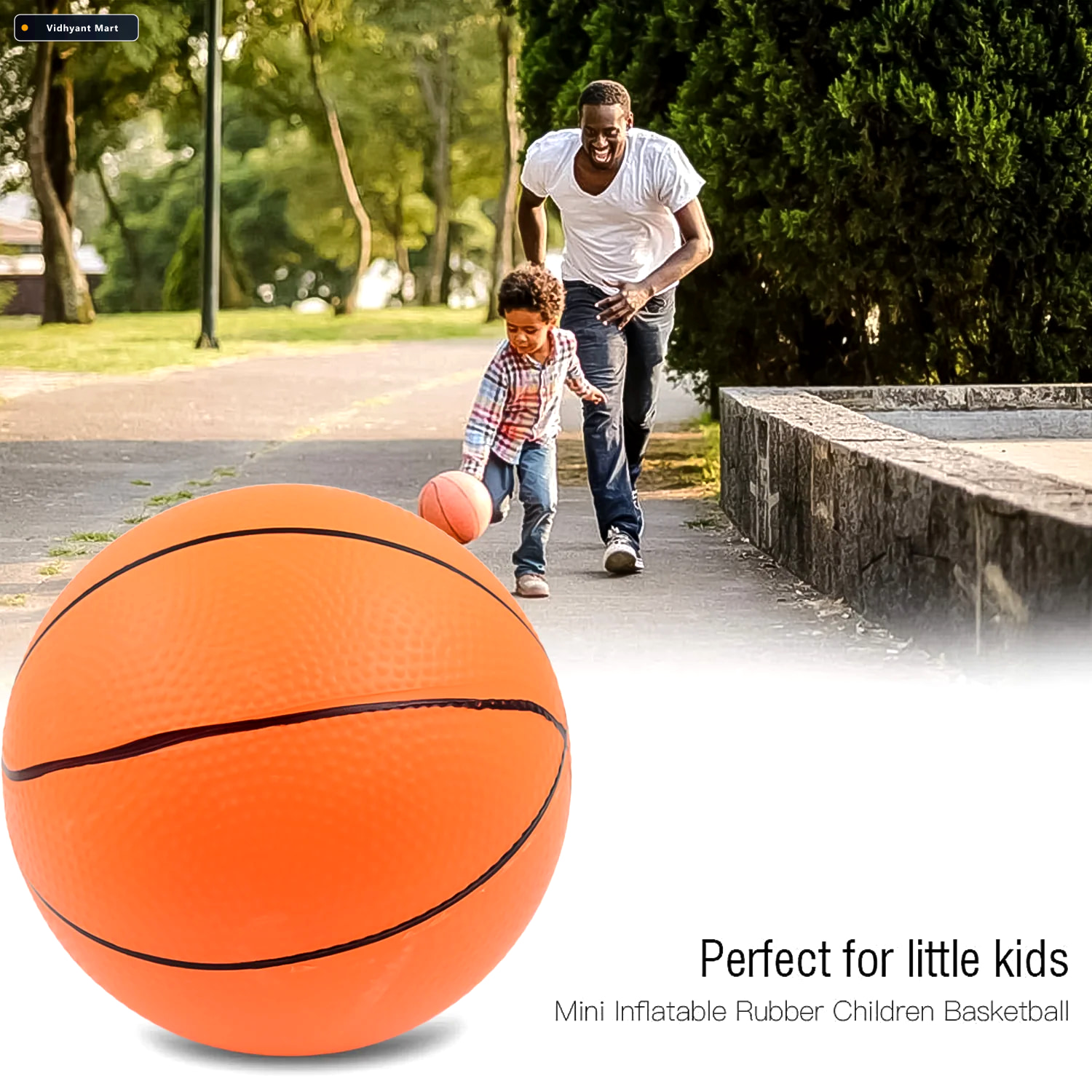 Vidhyant Mart Mini Basketball For Kids Durable Indoor Outdoor Fu 4