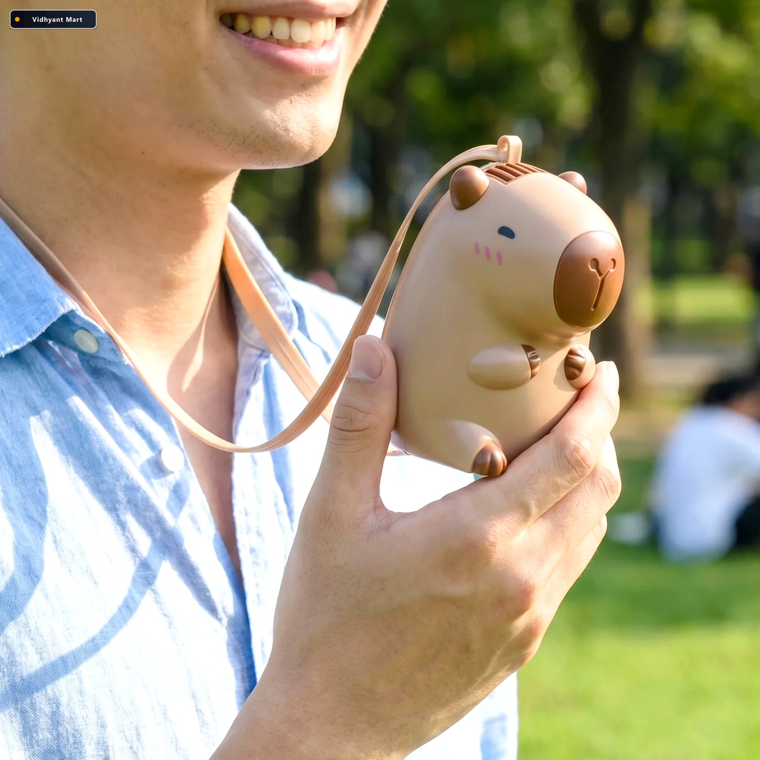Vidhyant Mart Mini Bear Fan Rechargeable Portable For Outdoor Us 2