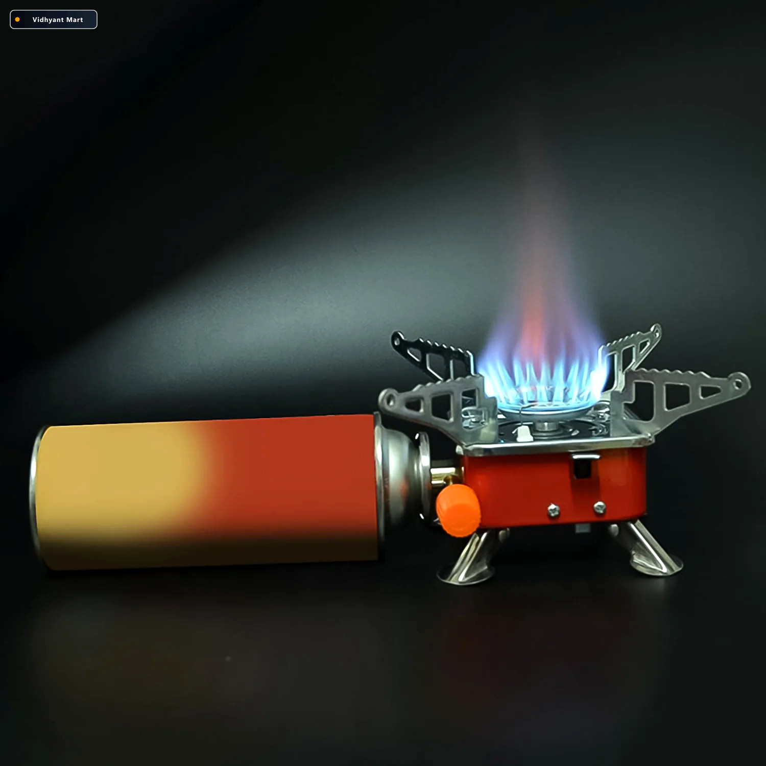 Vidhyant Mart Mini Camping Stove 2800w Portable Gas Burner For O 3