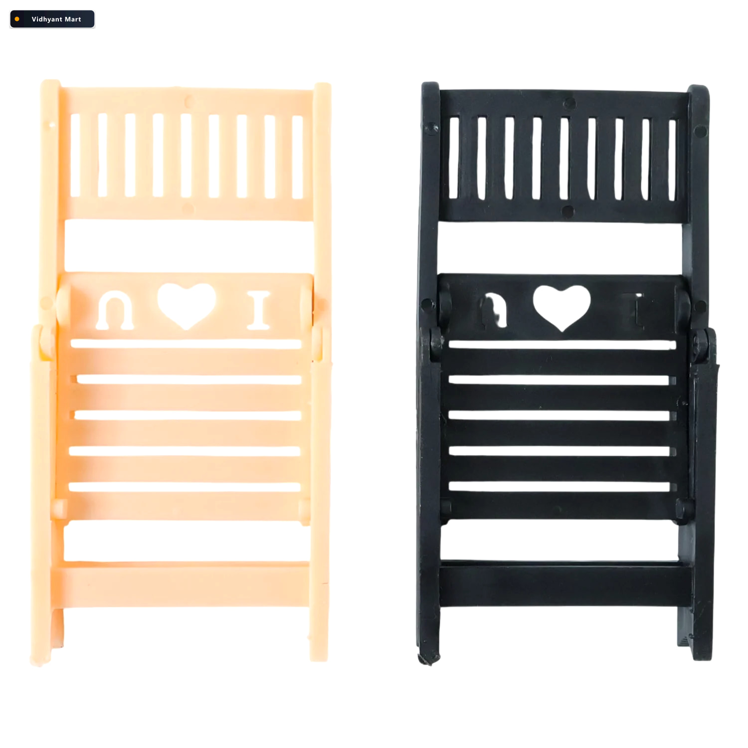 Vidhyant Mart Mini Chair Mobile Phone Stand Foldable Portable Ho 3