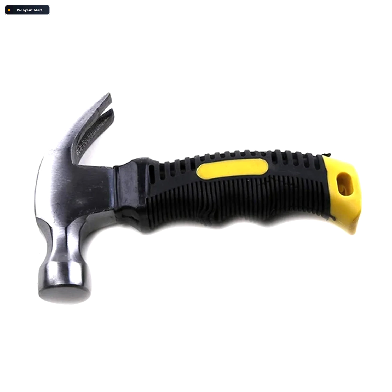 Vidhyant Mart Mini Claw Hammer Short Handle Plastic Grip Corpora 4