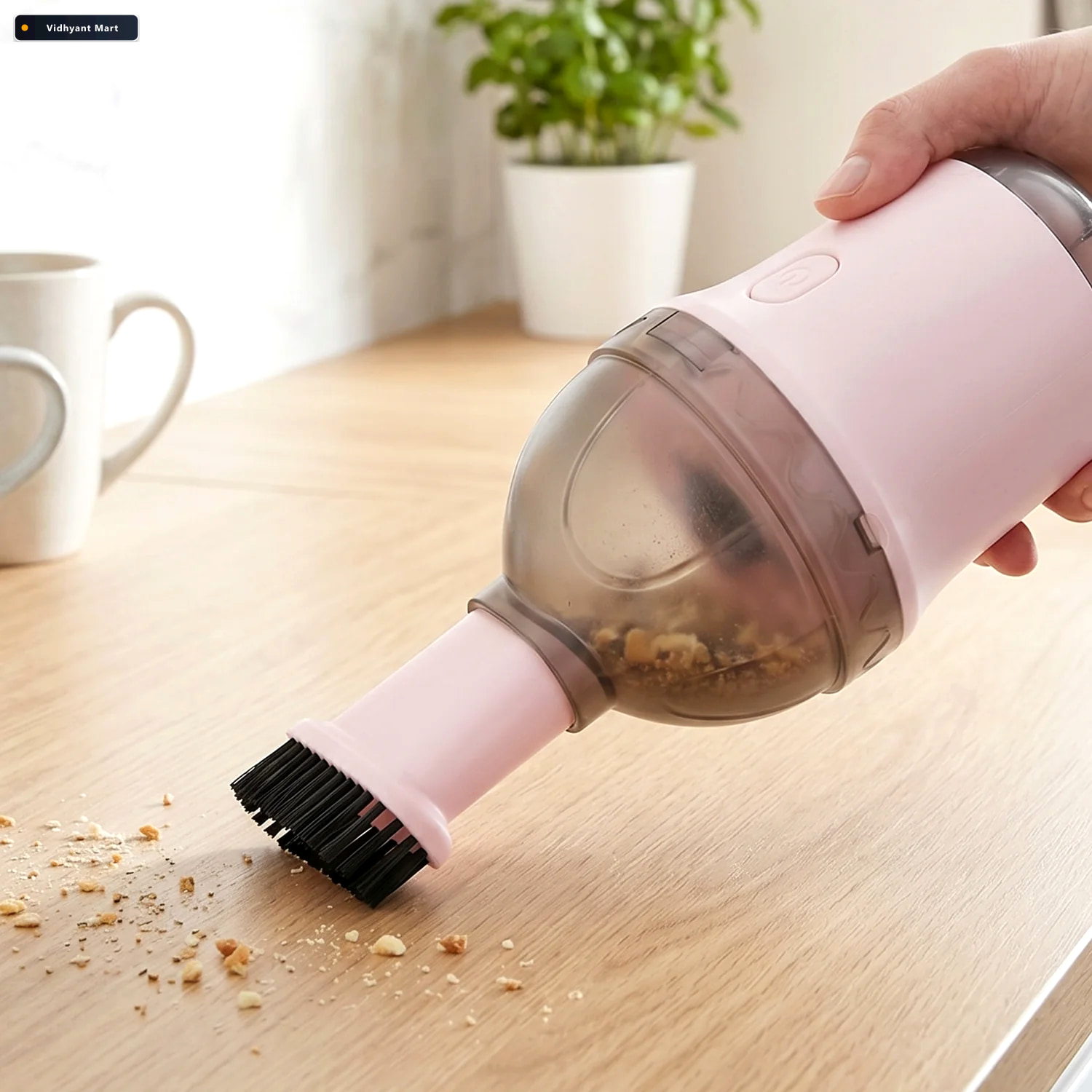 Vidhyant Mart Mini Handheld Vacuum Cleaner Portable Dust Debris 2