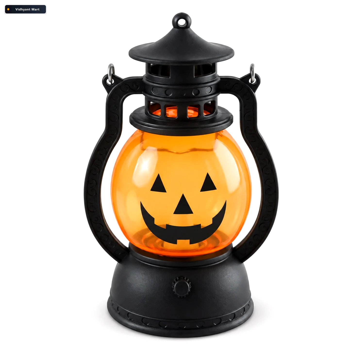 Vidhyant Mart Mini Hanging Pumpkin Led Lantern Candles For Festi 4