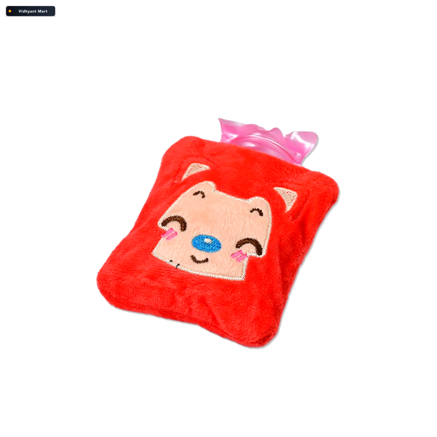 Vidhyant Mart Mini Hot Water Bag Cute Cat Design For Pain Relief 4