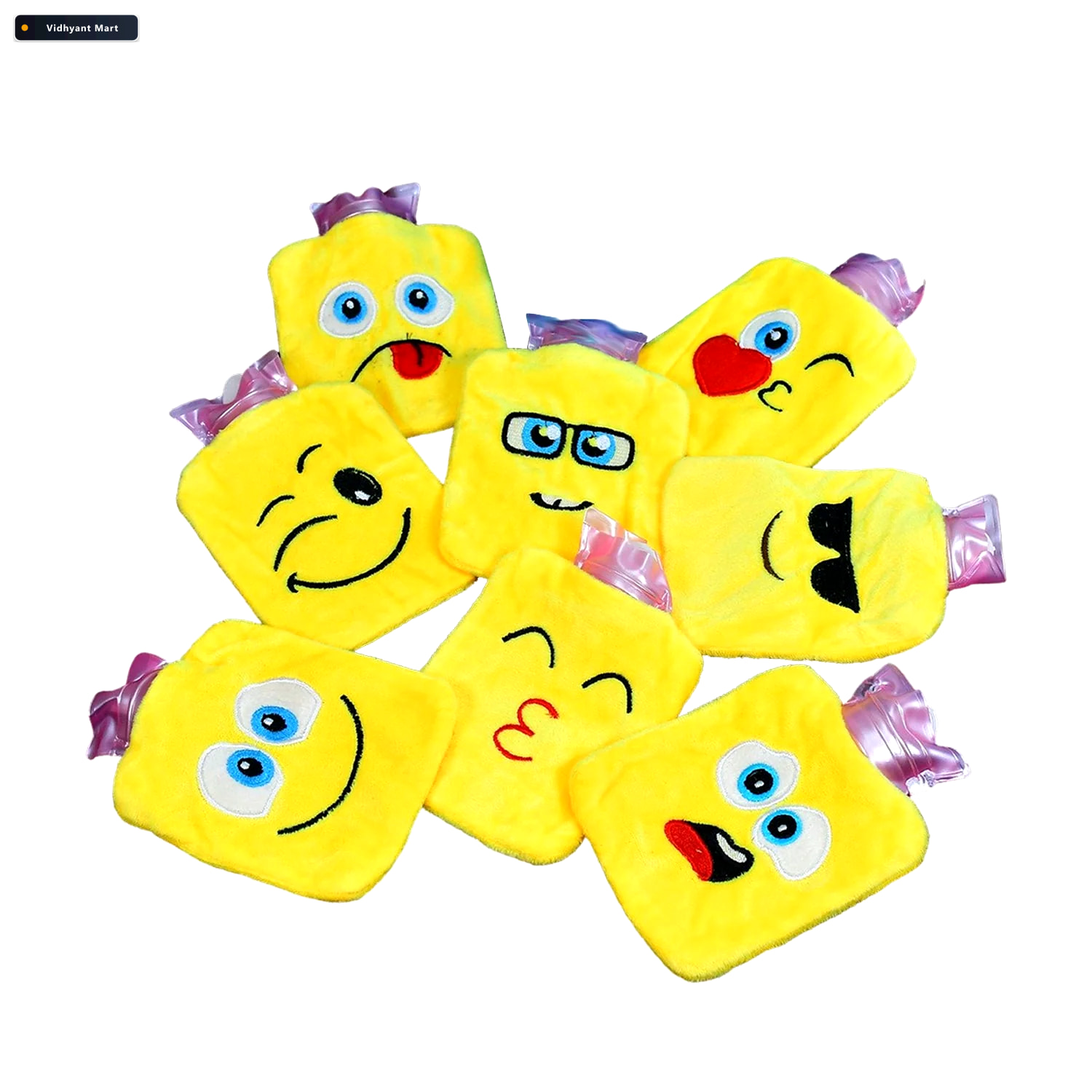Vidhyant Mart Mini Hot Water Bag Emoji Relief For Pain Cramps Ve 5