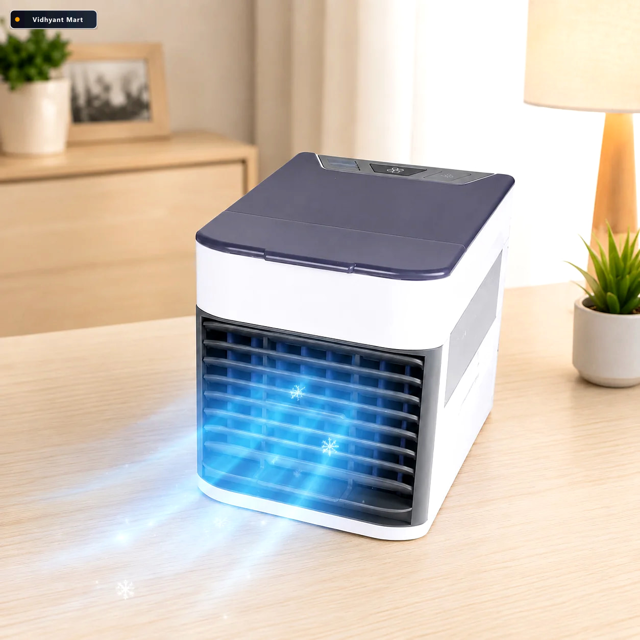 Vidhyant Mart Mini Portable Air Cooler Personal Usb Cooling With 2