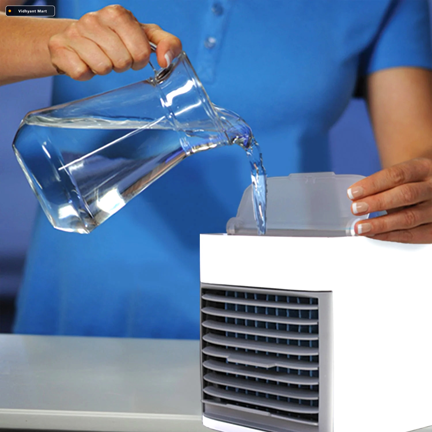 Vidhyant Mart Mini Portable Air Cooler Personal Usb Cooling With 4