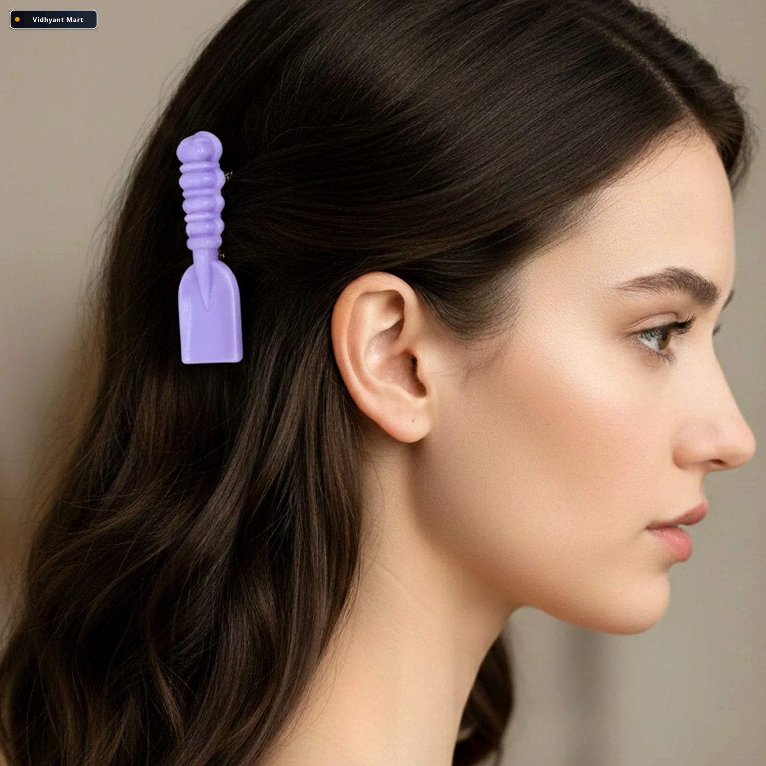 Vidhyant Mart Mini Tool Shape Hair Clips Stylish 4 Piece Snap Se 3