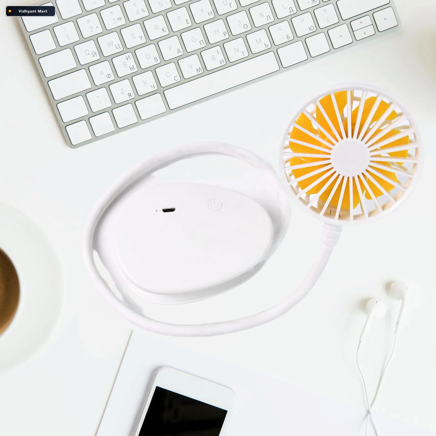 Vidhyant Mart Mini Usb Fan Compact Portable Desk Cooling 2