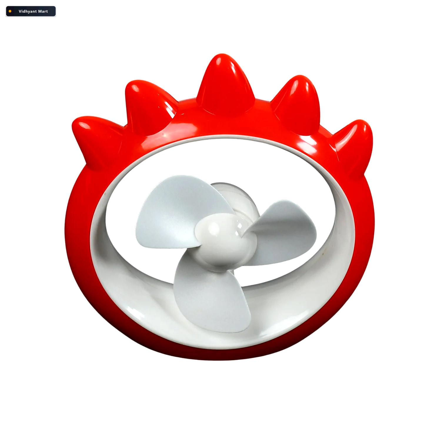 Vidhyant Mart Mini Usb Rechargeable Desktop Fan Compact Quiet Co 3
