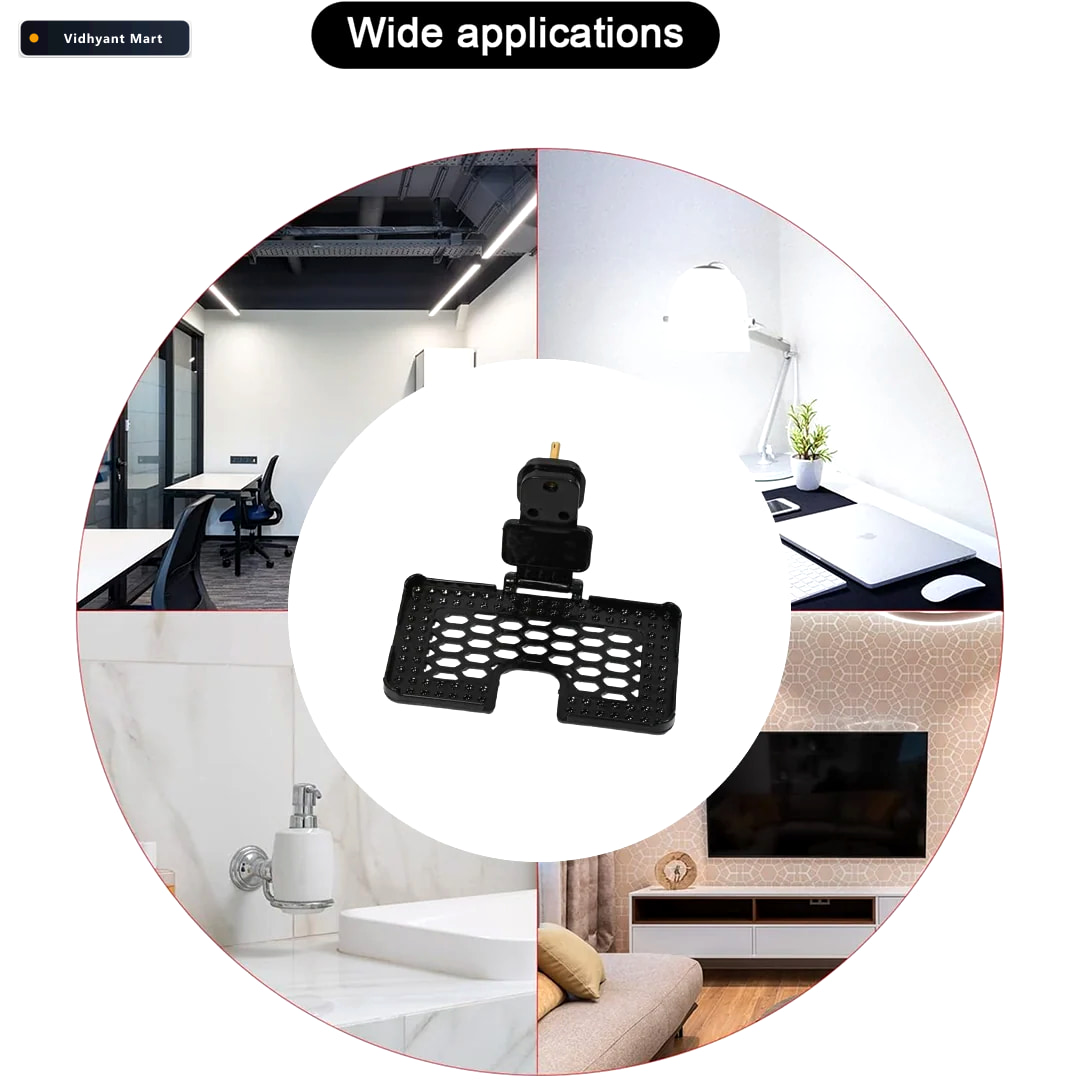 Vidhyant Mart Mobile Charging Wall Holder Foldable Secure Stand 4