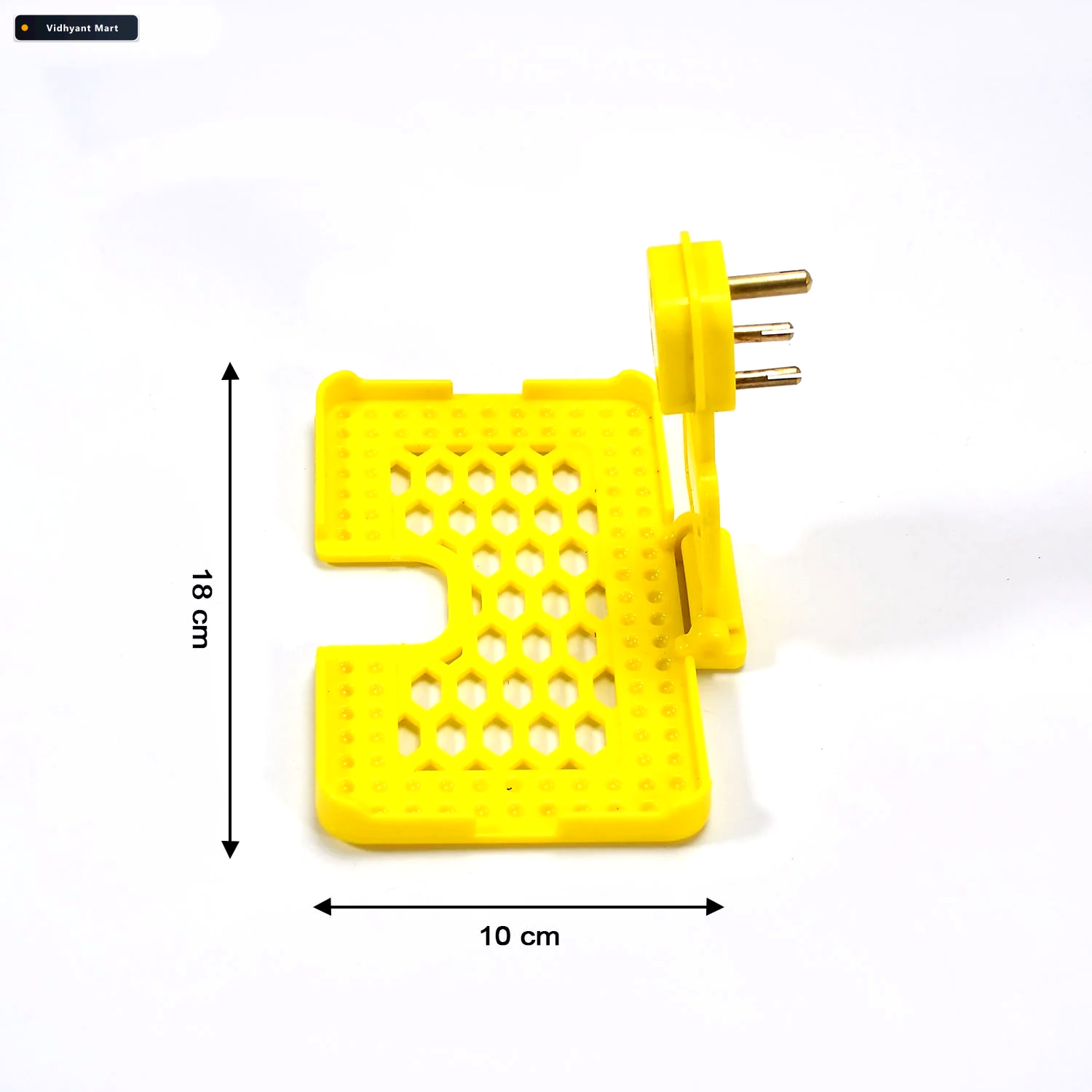 Vidhyant Mart Mobile Charging Wall Holder Secure Socket Fit Yell 4