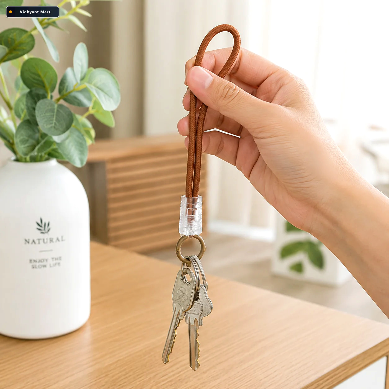 Vidhyant Mart Mobile Phone Lanyard Secure Wrist Strap Key Holder 1