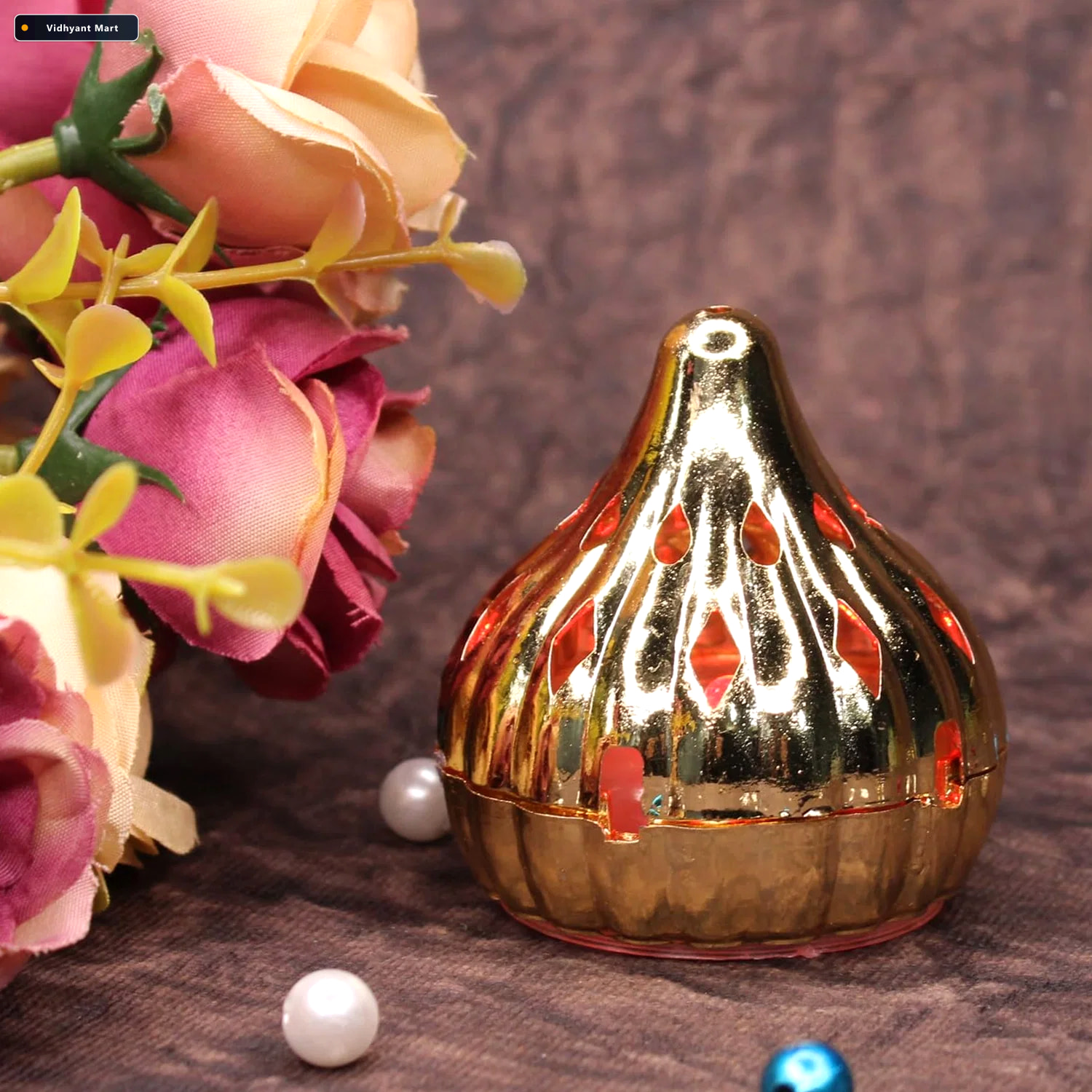 Vidhyant Mart Modak Led Light Multicolor Color Changing Decor De 1