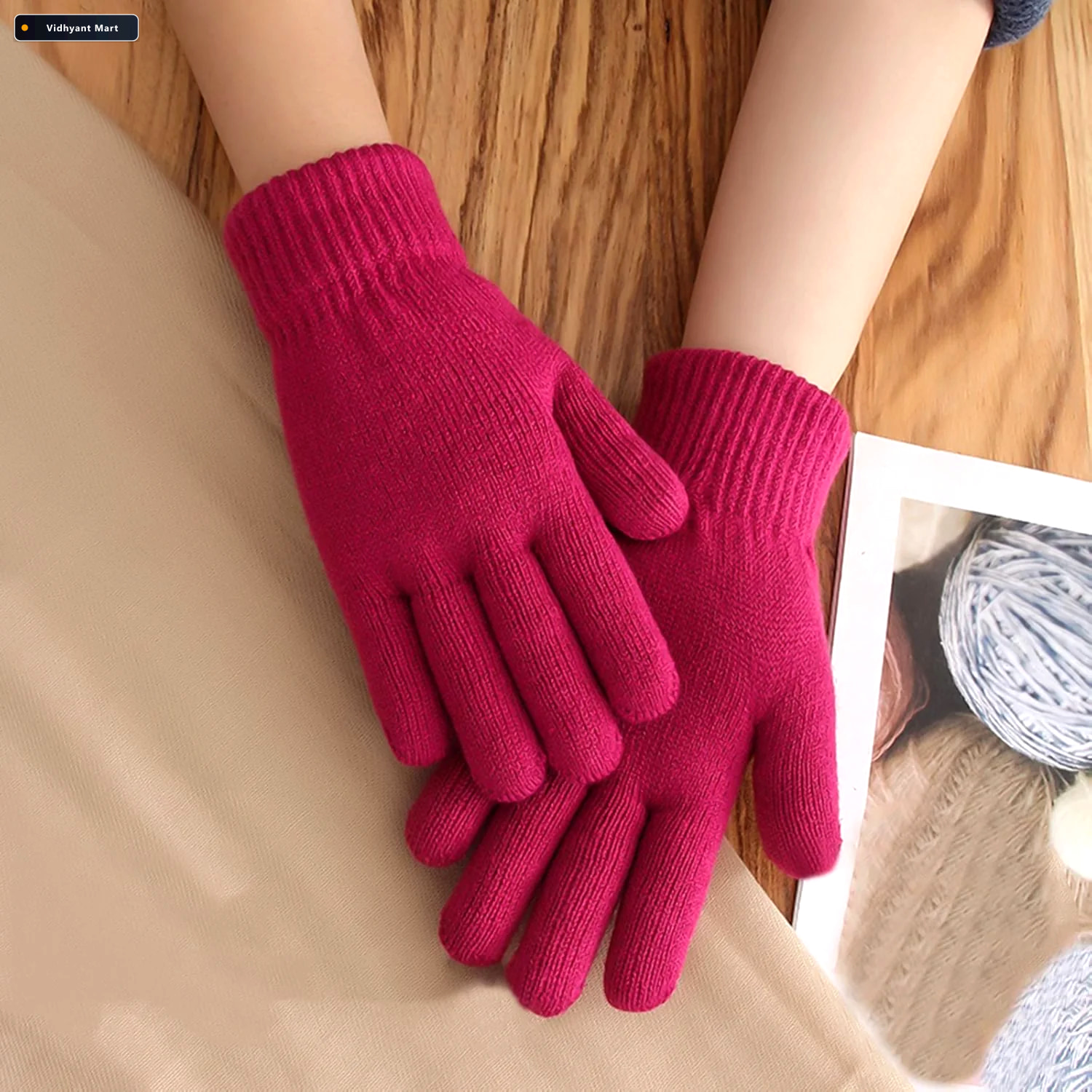 Vidhyant Mart Moisturizing Gloves Soft Hydration For Dry Cracked 4