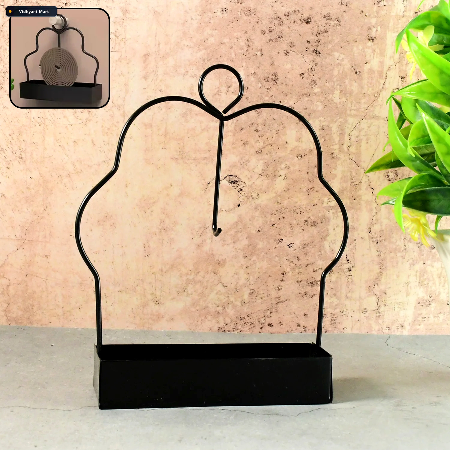 Vidhyant Mart Mosquito Coil Holder Safe Ash Catcher Stand For Ho 3