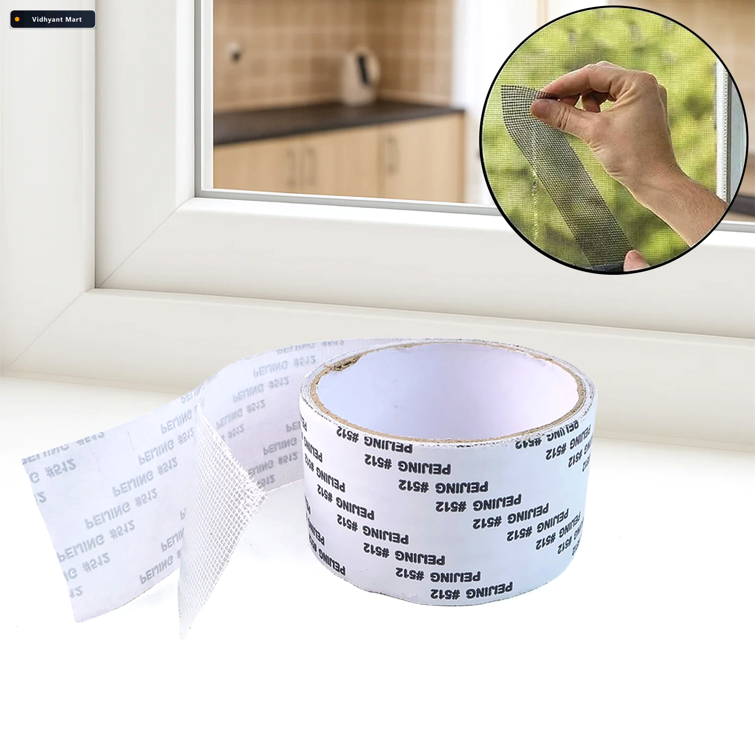 Vidhyant Mart Mosquito Net Repair Tape Strong Adhesive Durable M 3
