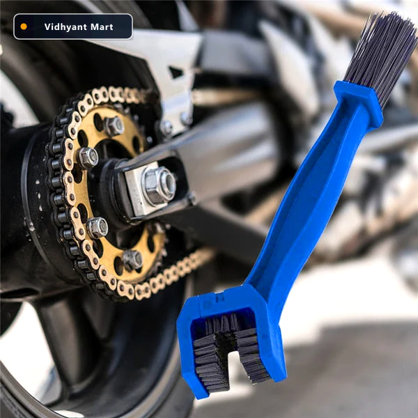 Vidhyant Mart Motorbike Chain Cleaner Efficient 3d Brush Tool Fo 1