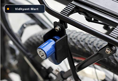 Vidhyant Mart Motorcycle Disc Lock Anti Theft Wheel Security 2