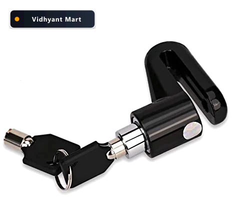 Vidhyant Mart Motorcycle Disc Lock Anti Theft Wheel Security 4