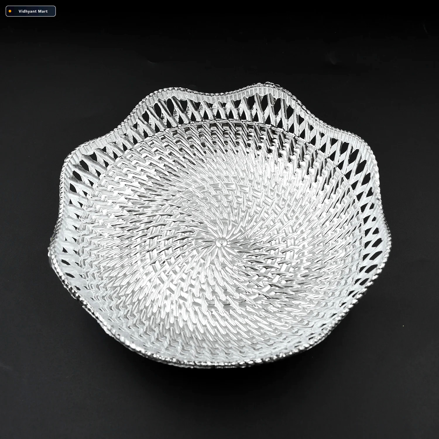 Vidhyant Mart Mukhwas Serving Tray Durable Plastic Traditional R 4