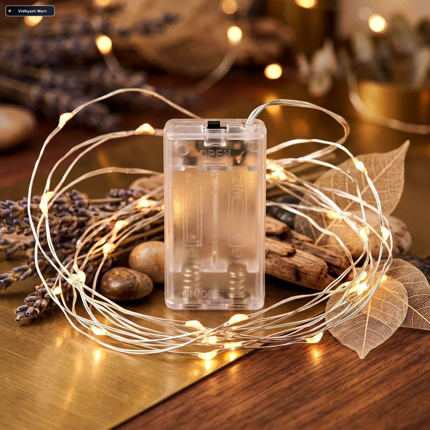 Vidhyant Mart Multicolour Battery Operated Led String Light Seri 3