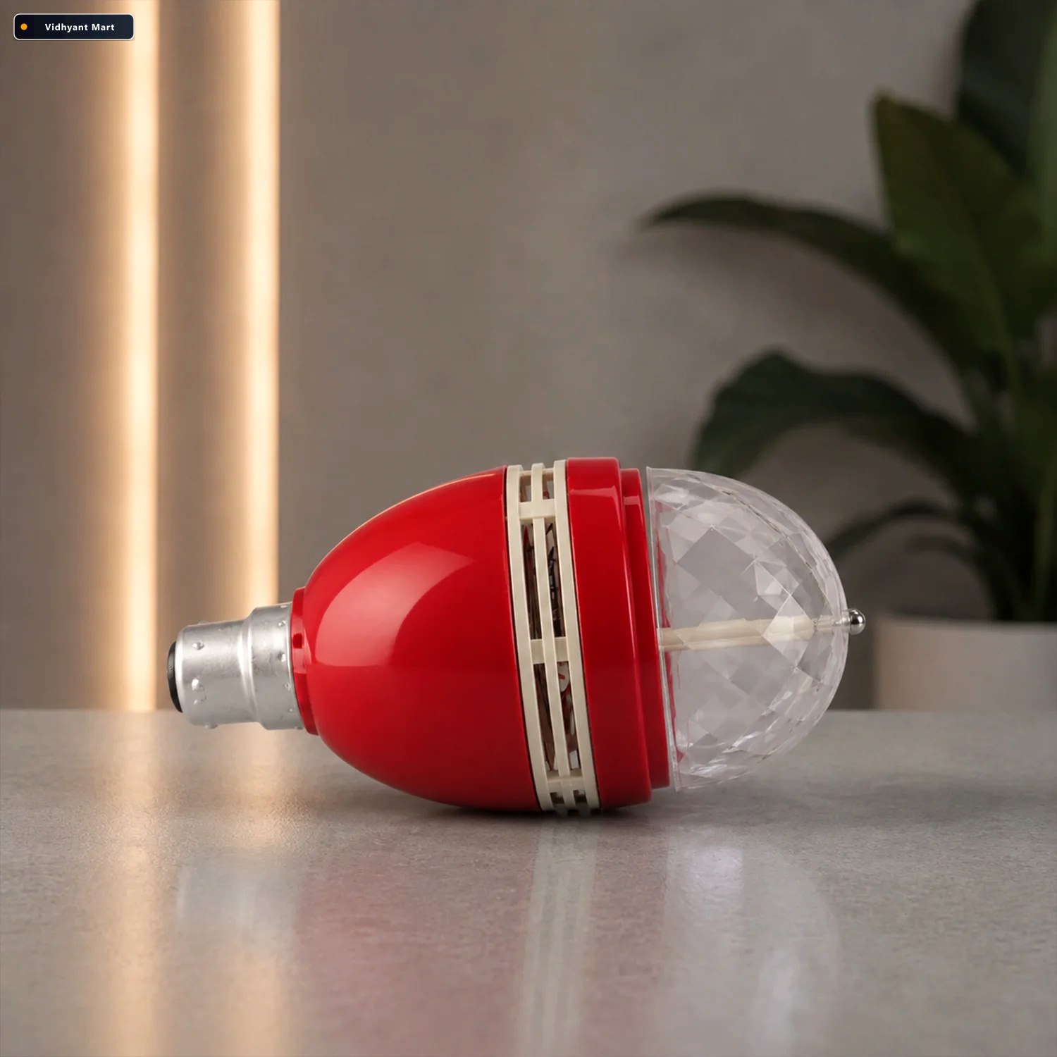Vidhyant Mart Multicolour Rotating Led Disco Light Bulb For Part 2