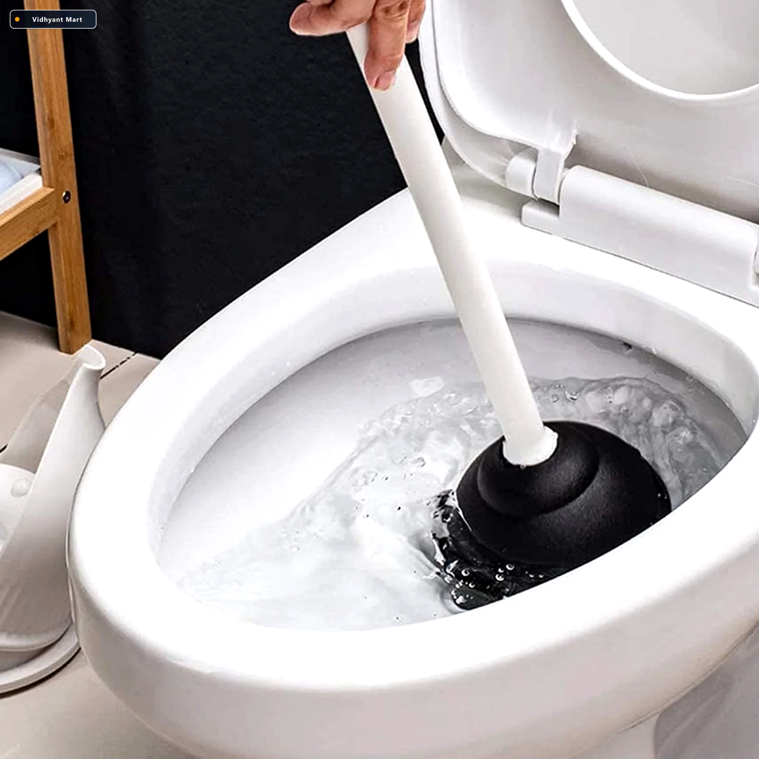 Vidhyant Mart Multifunctional Toilet Plunger For Powerful Blocka 2